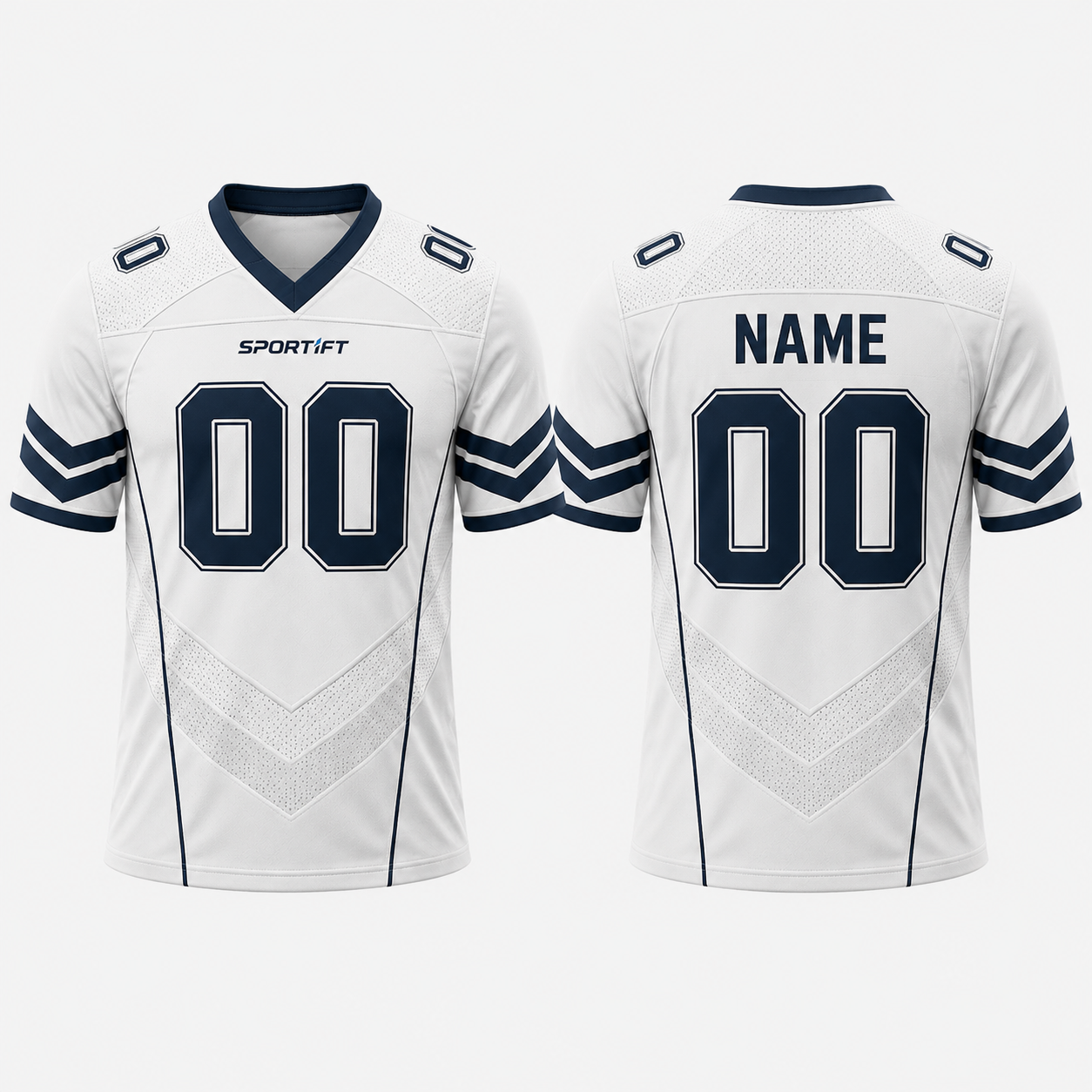 American Football Trikot Titans 24 Weiß Marine